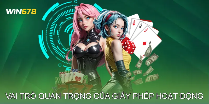 Vai trò quan trọng của giấy phép hoạt động